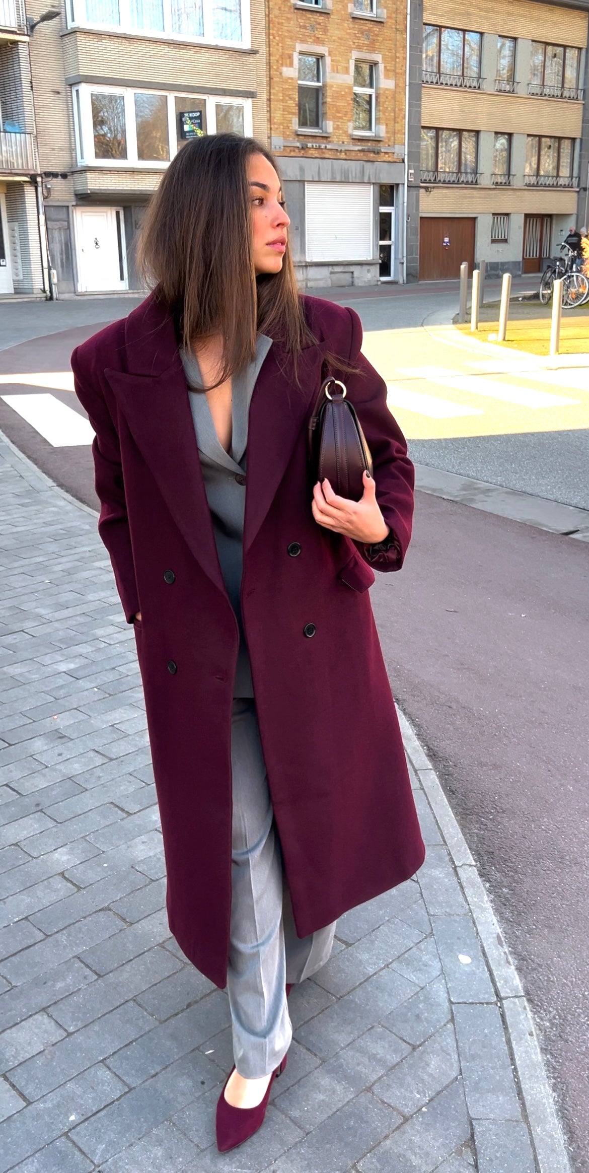 Manteau droit