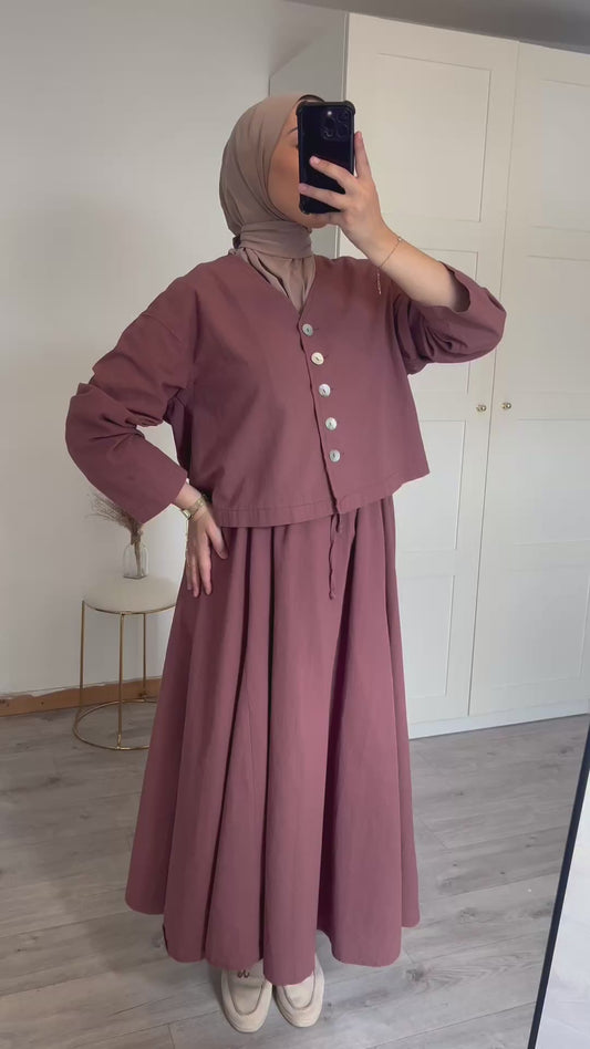 Ensemble Jupe drapé